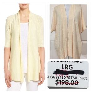 NWT! Organic Linen Elbow Sleeve EILEEN FISHER